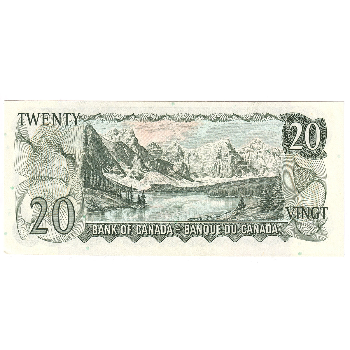BC-50b 1969 Canada $20 Lawson-Bouey, YG, Almost Uncirculated (AU50)