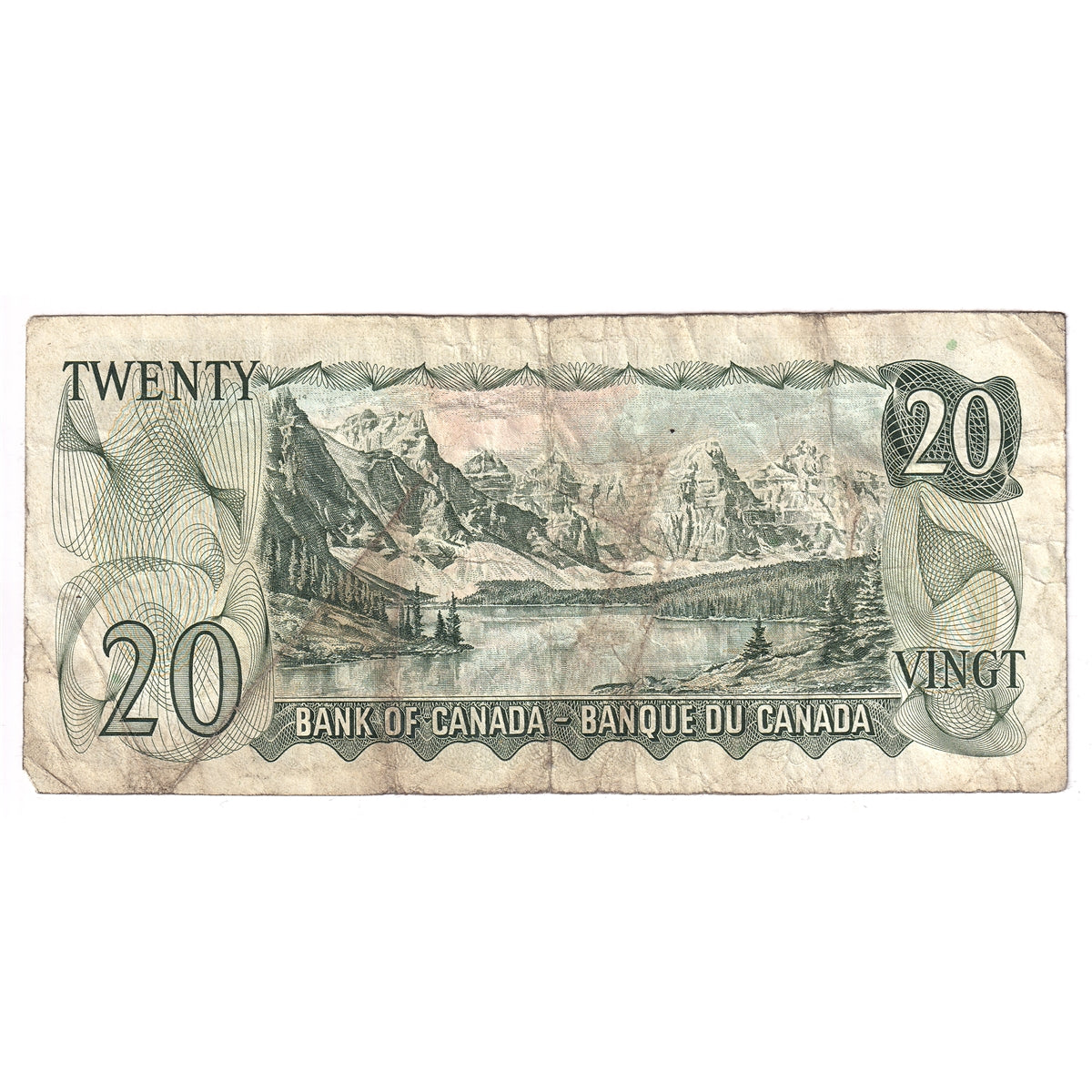 BC-50bA 1969 Canada $20 Lawson-Bouey, *WN, Circ