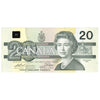 BC-58a 1991 Canada $20 Thiessen-Crow, ESA, Choice Uncirculated (CUNC63)