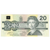 BC-58a 1991 Canada $20 Thiessen-Crow, EIE, EF-AU (EF45)