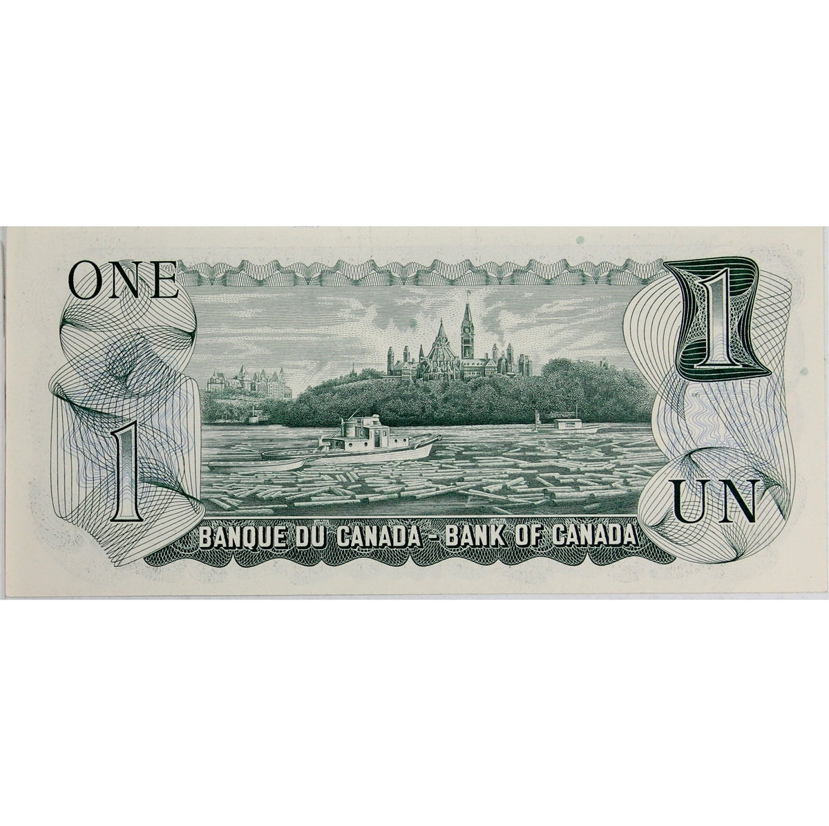 BC-46a 1973 Canada $1 Lawson-Bouey, LE, Uncirculated (MS60)
