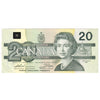 BC-58a-i 1991 Canada $20 Thiessen-Crow, EIM, EF-AU (EF45)