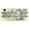 BC-58a-ii 1991 Canada $20 Thiessen-Crow, AIL, AU