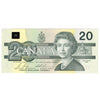 BC-58b 1991 Canada $20 Bonin-Thiessen, ESL, CUNC