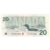 BC-58b 1991 Canada $20 Bonin-Thiessen, ESY, CUNC