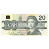 BC-58b 1991 Canada $20 Bonin-Thiessen, ESY, CUNC