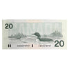 BC-58d 1991 Canada $20 Knight-Dodge, EWE, AU-UNC (AU55)