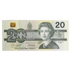 BC-58d-i 1991 Canada $20 Knight-Dodge, AWM, AU-UNC