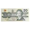 BC-58d-i 1991 Canada $20 Knight-Dodge, AWV, AU-UNC (AU55)