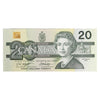 BC-58d-i 1991 Canada $20 Knight-Dodge, AYK, AU-UNC (AU55)