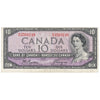 BC-40a 1954 Canada $10 Beattie-Coyne, R/D, F-VF (F15)