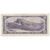 BC-40b 1954 Canada $10 Beattie-Rasminsky, V/T, F-VF (F15)