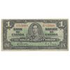 BC-21c 1937 Canada $1 Gordon-Towers, D/M, VG-F (VG10)
