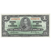 BC-21c 1937 Canada $1 Gordon-Towers, E/M, AU-UNC
