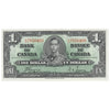BC-21d 1937 Canada $1 Coyne-Towers, H/N, Almost Uncirculated (AU50)