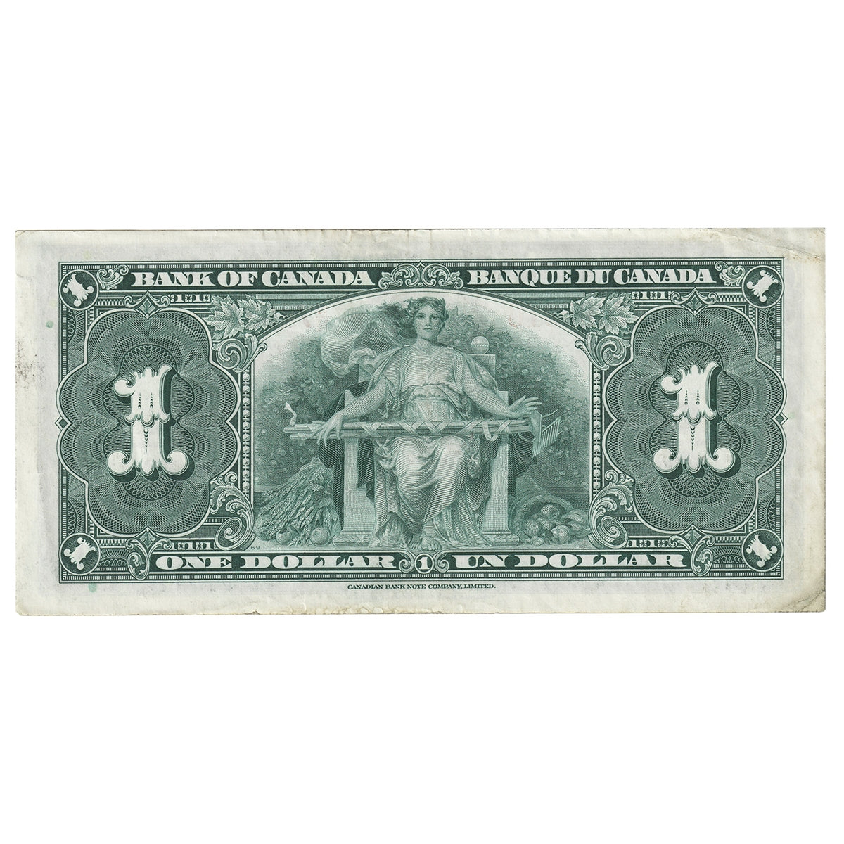 BC-21d 1937 Canada $1 Coyne-Towers, K/N, EF-AU
