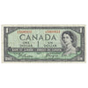 BC-29b 1954 Canada $1 Beattie-Coyne, Devil's Face, L/A, F-VF (F15)