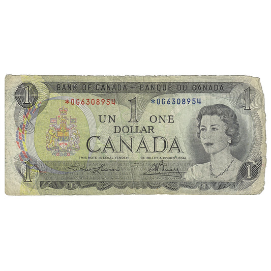 BC-46aA 1973 Canada $1 Lawson-Bouey, *OG, Circ