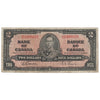 BC-22b 1937 Canada $2 Gordon-Towers, M/B, VG-F (VG10)