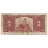 BC-22b 1937 Canada $2 Gordon-Towers, M/B, VG-F (VG10)