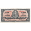 BC-22c 1937 Canada $2 Coyne-Towers, E/R, Extra Fine (EF40)