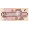 BC-55a 1986 Canada $2 Crow-Bouey, AUD, Almost Uncirculated (AU50)