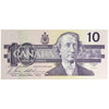 BC-57bA 1989 Canada $10 Bonin-Thiessen, ATX, Extra Fine (EF40)