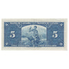 BC-23b 1937 Canada $5 Gordon-Towers, E/C, VF-EF (VF30)
