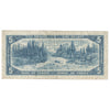 BC-39b 1954 Canada $5 Beattie-Rasminsky, J/S, F-VF (F15)