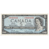BC-39bA 1954 Canada $5 Beattie-Rasminsky, *W/S, VF-EF