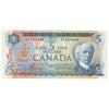 BC-48a 1972 Canada $5 Bouey-Rasminsky, CF, Very Fine (VF20)
