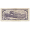 BC-40b 1954 Canada $10 Beattie-Rasminsky, Z/T, F-VF (F15)