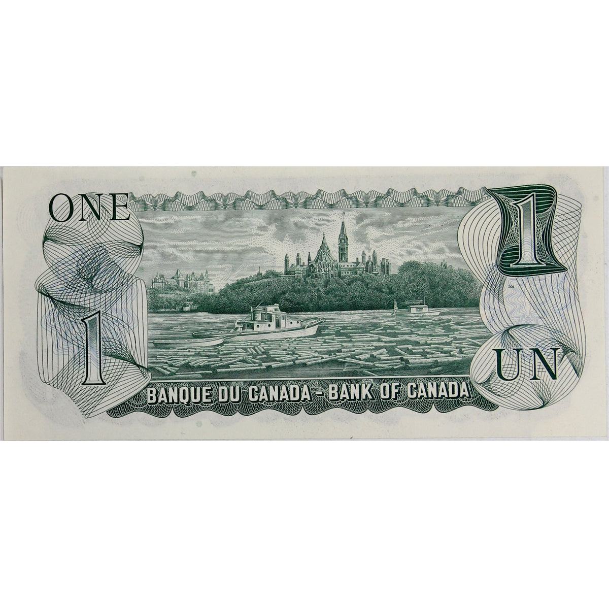 BC-46a 1973 Canada $1 Lawson-Bouey, LY, Uncirculated (MS60)