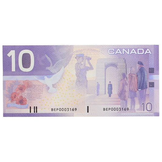 BC-63c 2003 Canada $10 Jenkins-Dodge, BEP, AU-UNC