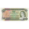 BC-50a 1969 Canada $20 Beattie-Rasminsky, ER, Extra Fine (EF40)