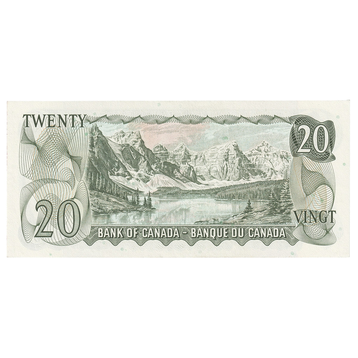 BC-50b 1969 Canada $20 Lawson-Bouey, YD, AU-UNC (AU55)