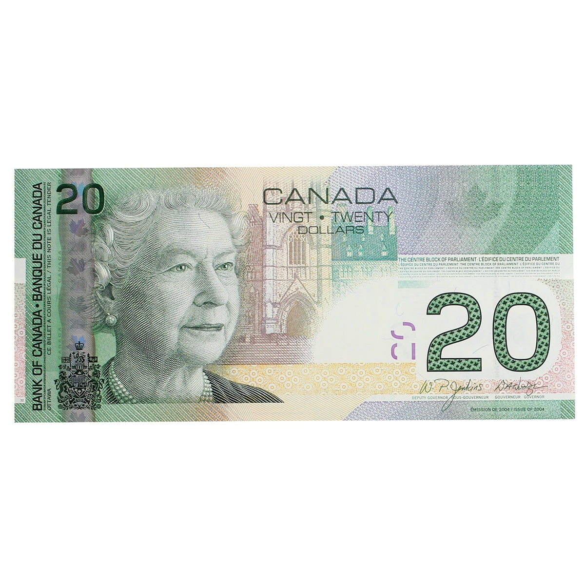BC-64aA-i 2006 Canada $20 Jenkins-Dodge, EZD (9.720-9.990), Choice Uncirculated (CUNC63)