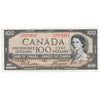 BC-35b 1954 Canada $100 Beattie-Coyne, Devil's Face, A/J, EF
