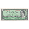BC-37d 1954 Canada $1 Beattie-Rasminsky, G/O, Extra Fine (EF40)