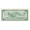 BC-37d 1954 Canada $1 Beattie-Rasminsky, G/O, Extra Fine (EF40)