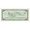 BC-37b-i 1954 Canada $1 Beattie-Rasminsky, M/P, Extra Fine (EF40)