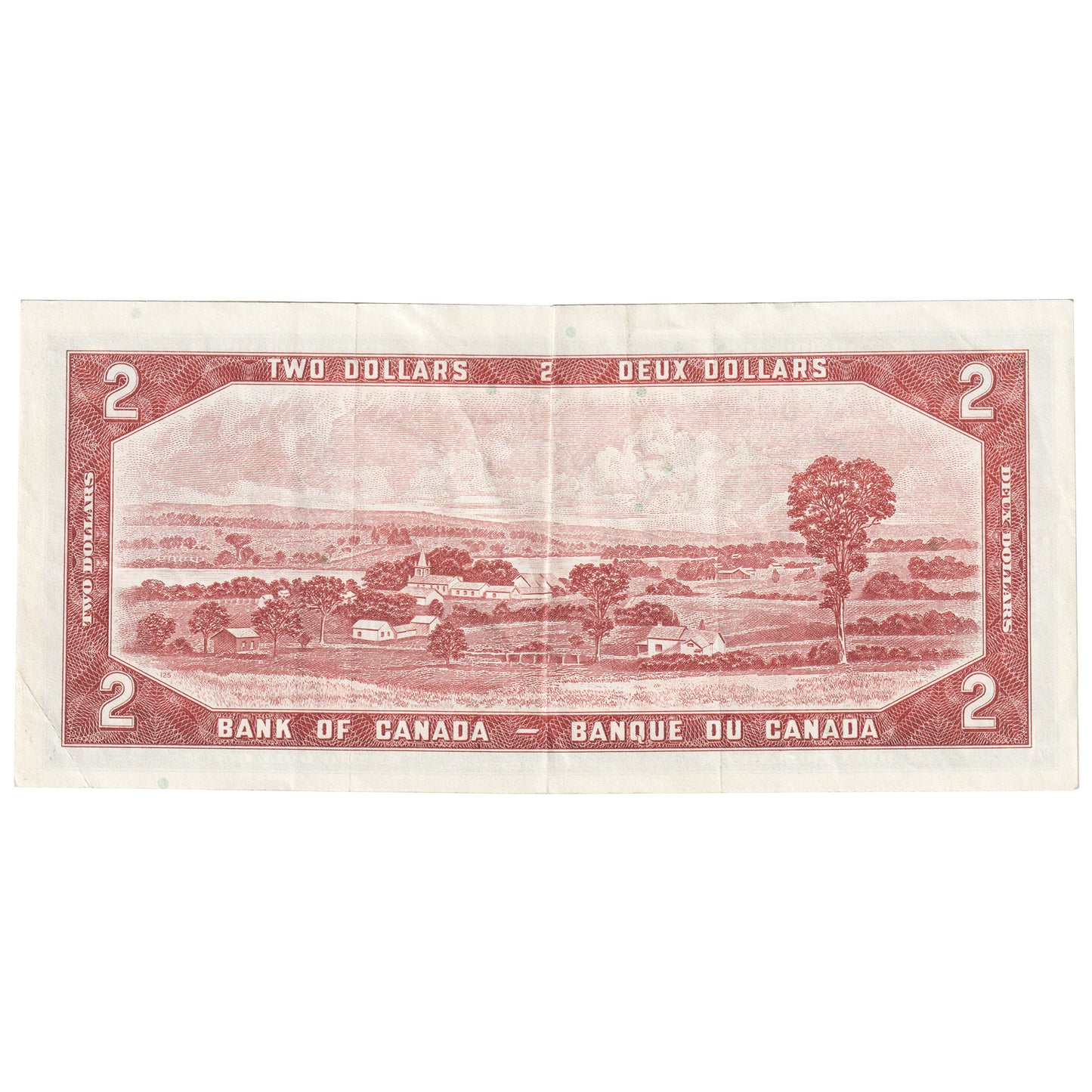 BC-38b 1954 Canada $2 Beattie-Rasminsky, I/U, VF-EF