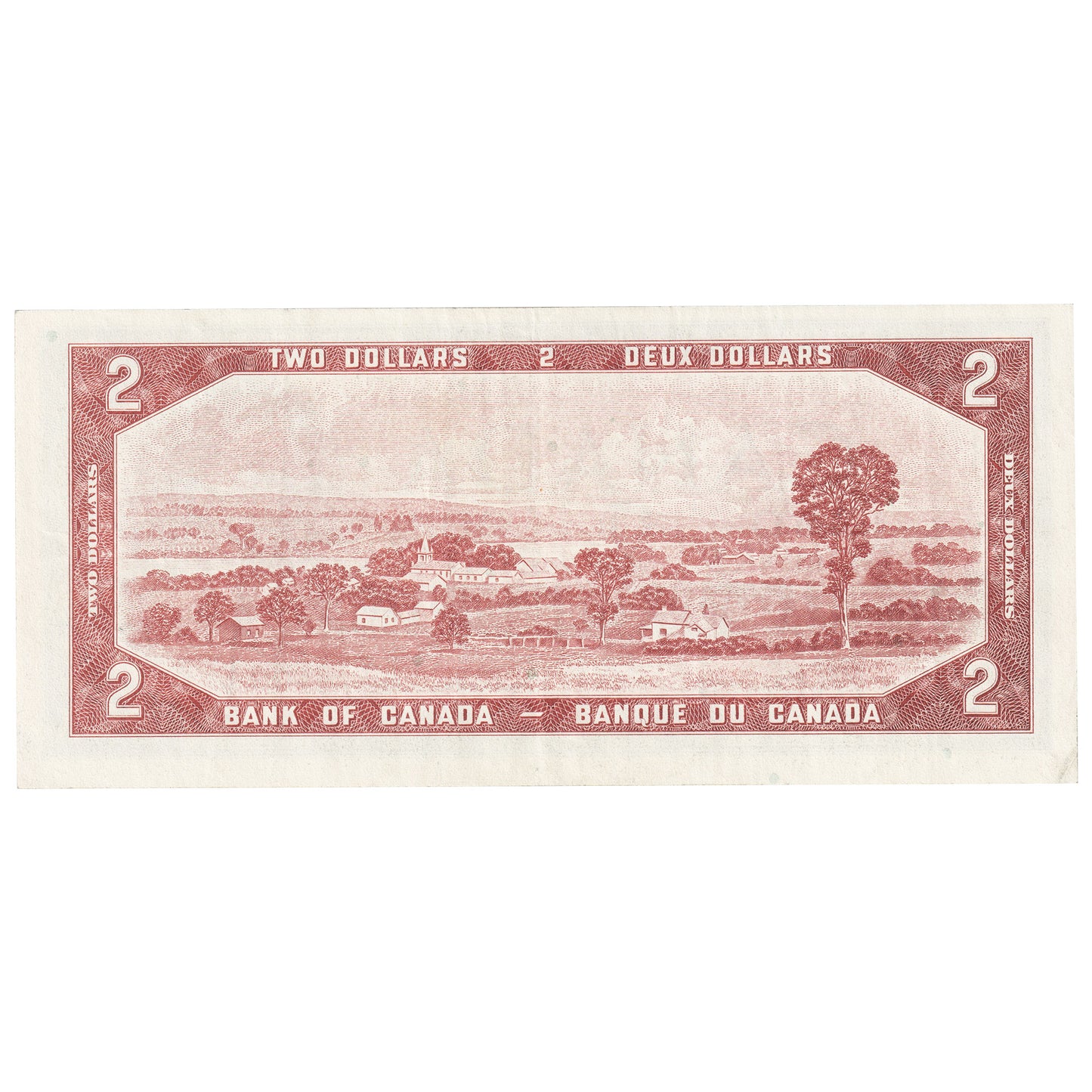 BC-38b 1954 Canada $2 Beattie-Rasminsky, J/U, Very Fine (VF20)