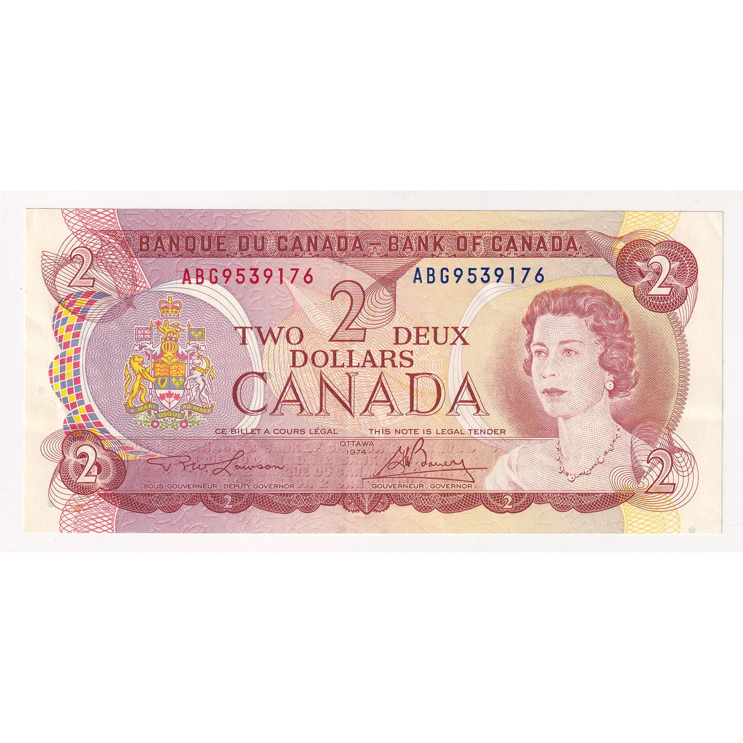 BC-40a 1954 Canada $10 Beattie-Coyne, D/T, Choice Uncirculated (CUNC63)
