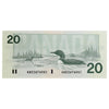 BC-58c 1991 Canada $20 Knight-Thiessen, AWD, CUNC