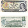 BC-46aA 1973 Canada $1 Lawson-Bouey, *AA, Almost Uncirculated (AU50)