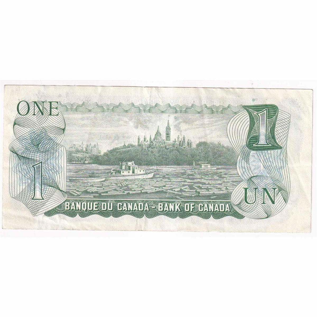 BC-46aA 1973 Canada $1 Lawson-Bouey, *AA Below 2.4M, Extra Fine (EF40)