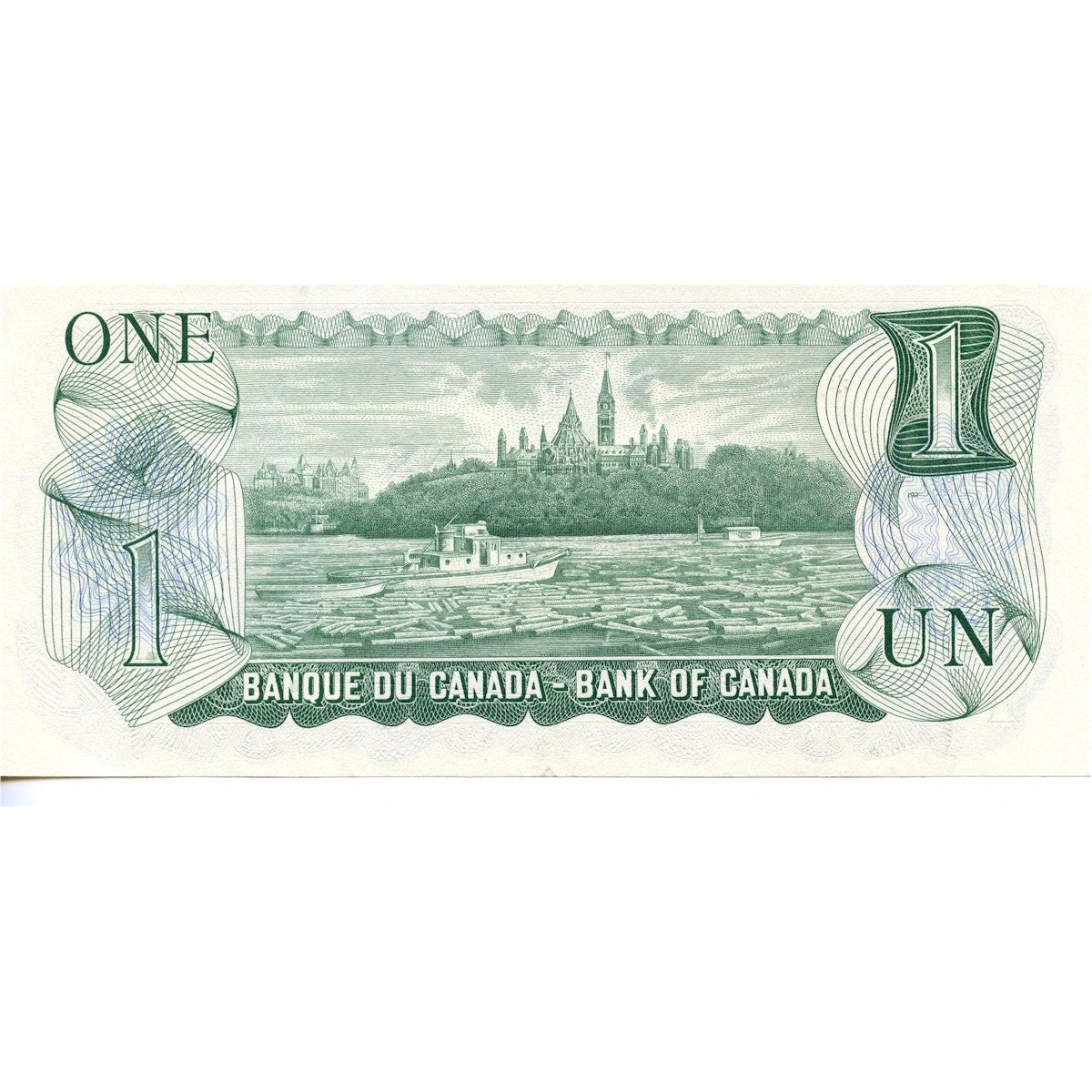 BC-46aA 1973 Canada $1 Lawson-Bouey, *AL, Extra Fine (EF40)