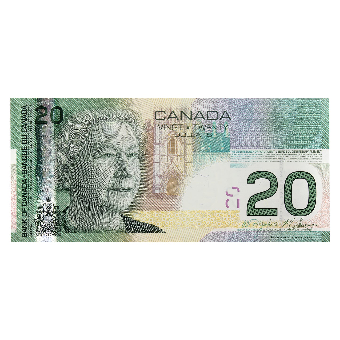 BC-64b 2009 Canada $20 Jenkins-Carney, FIA, CUNC