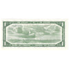 BC-37b-i 1954 Canada $1 Beattie-Rasminsky, C/P, AU-UNC (AU55)